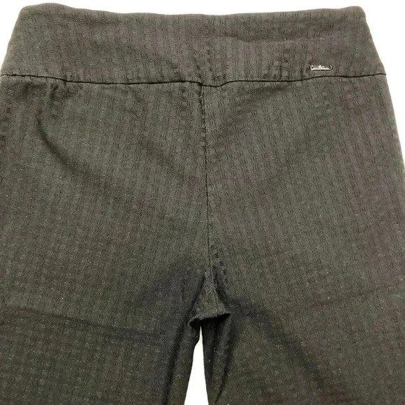 S.C.  & Co Bermuda Shorts Black Square Pattern Size 8 - Picture 10 of 16